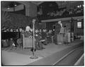 View of stage and faculty, OSC commencement, June 1949