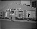 Home Economics exhibit during Senior Weekend, circa 1955