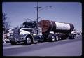 Oregon log on truck, circa 1965