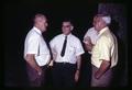 Howard Aylesworth, Arnold Bodtker, and Poly Schedeen at Portland Chamber of Commerce Agriculture Picnic, Portland, Oregon, August 1969