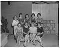 Theta Sigma Phi pledges, campus women of achievement, 1962