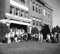 First day of school at Highland School, 1949