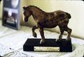 8.5 x 7 inch Clydesdale, carved 1978