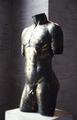 Gilt bronze torso