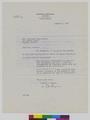 Correspondence relating to being given the rank of professor [Gertrude Bass Warner. Museum Directorship. 01]