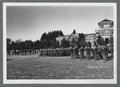 Army ROTC cadets marching, Inspection Day, circa 1944