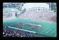 Oregon State University Marching Band performing in Parker Stadium, Oregon State University, Corvallis, Oregon, 1977