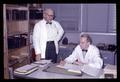 Dr. Paul Weswig and Dr. John Schubert, Oregon State University, Corvallis, Oregon, circa 1965