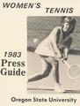 1983 Oregon State University Women's Tennis Media Guide