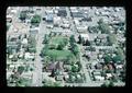 Aerial view of downtown Corvallis, Oregon, 1976