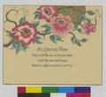 Easter card to Gertrude Bass Warner from D. Devaputra
