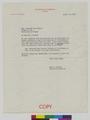 Correspondence relating to being given the rank of professor [Gertrude Bass Warner. Museum Directorship. 03]