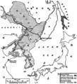 Reference Map Regarding Treaty of Peace Between Russia and Japan, 1905