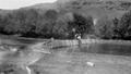 Completed weir on the Tucannon River