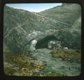 Ice caves at end of Nisqually Glacier, Mt. Rainier