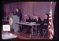 Secretary of Agriculture Orville Freeman at dedication of the Agriculture Wing, Oregon Museum of Science and Industry, 1967