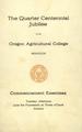 Commencement Program, 1910