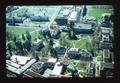 Aerial view of library and lower campus, looking south. Oregon State University, Corvallis, Oregon, 1975