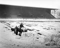 Hayward Field under snow