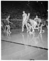 Men's basketball action vs. Stanford