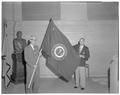 Thailand Flag to OSU ceremony, 1961