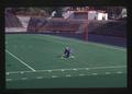 Painting the goal line on Parker Stadium's new Astroturf