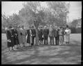 Applegate Trail marker observance, May 1948