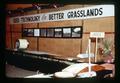 Seed Technology for Better Grasslands exhibit, Oregon, June 1971