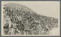Crowd in stands, circa 1910