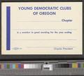 Young Democrats subject file [b002] [f002] [164a]