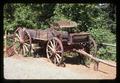 Old wagon at Enchanted Forest, Turner, Oregon, May 1975