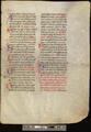 Leaf from a manuscript missal