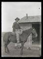 William Marshall on horseback