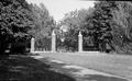 Lower campus Memorial Gates