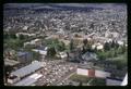 Aerial view of Oregon State University and Corvallis, Oregon looking to the northwest, April 7, 1969