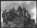 Mountaineers on top of Mt. Snoqualmie