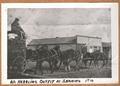 Ed. Herrling Outfit at Shaniko - 1910