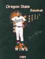 1991 Oregon State University Men's Baseball Media Guide