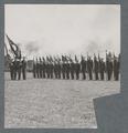 Parade formation with cadet unit flags, circa 1942