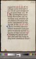 Leaf from a manuscript pocket breviary or homiliary [MS 120] [001a]