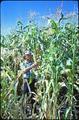 John Yungen in corn field