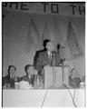 Dean W. F. McCulloch speaking at the Forestry Centennial Conference and Fernhopper's Banquet