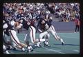 Oregon State University running back taking a handoff, Parker Stadium, Corvallis, Oregon, October 1972