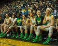 Women's basketball bench, 2016