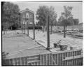 Construction of new men's dorm, November 1956