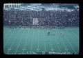 Crowd in rain at Oregon State University football game, Parker Stadium, Corvallis, Oregon, 1975