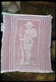 Soldier crocheted 1925 or so at 13 years and mother used it on door as front door curtain in Vernonia, 22 x 25 inches
