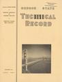 Oregon State Technical Record, January 1939