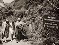 Ranger Howard Hopkins and family on trail near CPVc