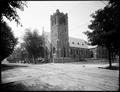 Trinity Episcopal Church, from intersection of 4th and Everett St., Portland.